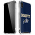 United States Naval Academy Navy Logo iPhone XS Max Clear Case
